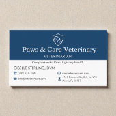 Veterinarian Vet Pet Office  名刺