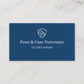 Veterinarian Vet Pet Office  名刺 (正面)