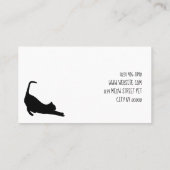 Veterinary and Cat Shelter 名刺 (裏面)