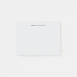 Veterinary Clinic Customizable Post‑It® Notes ポストイット