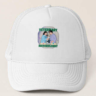 Veterinary Microbiologist – Lab Science Design キャップ