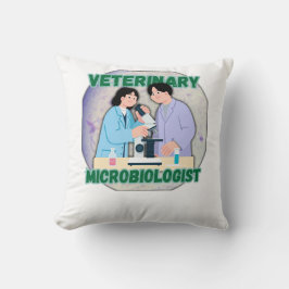 Veterinary Microbiologist – Lab Science Design クッション