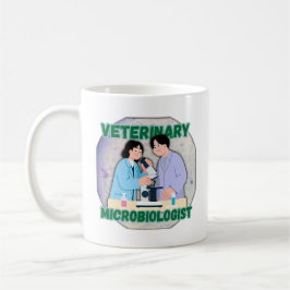 Veterinary Microbiologist – Lab Science Design コーヒーマグカップ