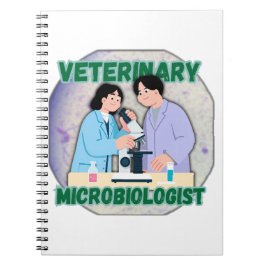 Veterinary Microbiologist – Lab Science Design ノートブック