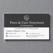 Veterinary Office Dog Cat Icon 名刺