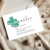 Veterinary School Paw Graduation Party 出欠カード