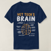 Veterinary Tech Accessoires for Work Veterinarian Tシャツ (デザイン正面)