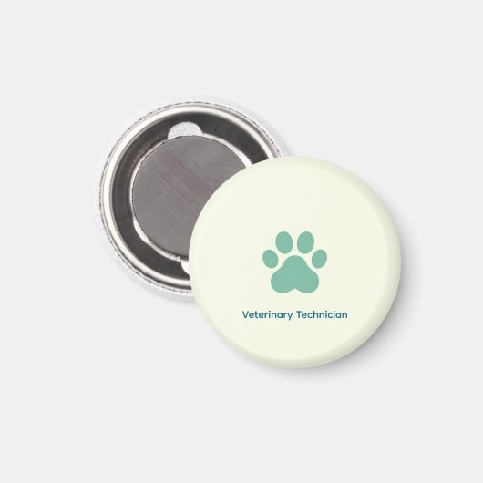 Veterinary Technician Magnet マグネット (正面/裏面)