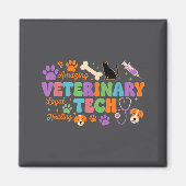 Veterinary Technician - Vet Tech Veterinarian Appr マグネット (正面)