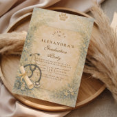 Veterinary White Coat Graduation Party 招待状