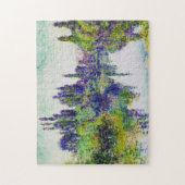 Vetheuilクロード・モネの近くのセーヌ河の朝、 ジグソーパズル (縦)