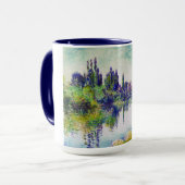 Vetheuilクロード・モネの近くのセーヌ河の朝、 マグカップ (正面左)