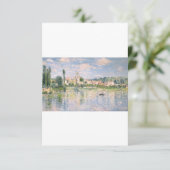 Vetheuil in Summer by Claude Monet サンキューカード (スタンド正面)