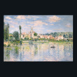 Vetheuil in Summer by Claude Monet ポスター<br><div class="desc">オスカー・クロード・モネˈト(UK: /ɒmnegradod,  US: /molodˈ,  mnavor: [kmnnname] 14月1840 - 5 1926年12月14日)は印象派の創始者であり、特に彼の自然として彼の鍵に見られるモダニズムのの原説ののののののののののののののののの画家をののをのである。 彼の長いキャリアの間に、彼は印象派の自然以前の自分の認識の哲学の最も一貫性と多産の開業医であっ表現た、特にプレインエア（屋外）の風景に適用され絵画た。[2] 「印象主義」という用語は、モネとその仲間がサロンの代替品として開始した1874年に展示された彼のインプレッション絵画の、純然たるレバントのタイトルに由来する。モネはノルマンディーのルアーブルで育ち、幼い頃からアウトドアやスケッチに興味を持つようになった。母親のルイーズ・ジュスティン・オーブレ・モネは画家の志を支持したが、父親のクロード・アドルフは失意し、ビジネスの道を歩むよう望んだ。彼は彼の母親と非常に近かったが、彼女は1857年1月に16歳で亡くなり、彼は彼の子供のいない妻を持ったが裕福な叔母マリー・ジャンヌ・レカドルと一緒に住むために送られた。アカデミー・スイスで勉強に進み、学歴の画家チャールズ・グレイの下でオーギュスト・ルノアールの同級生として活動した。初期の作品は風景や海の風景、ポートレートなどだが、ほとんど注目を集めなかった。鍵の初期の影響は、彼をプレインエアの概念に導入したユージェーヌ・ブダン絵画だった。1883年からモネは同じくフランス北部のジヴェルニーに住み、住宅や財産を購入し、睡蓮の池を含む広大な造園プロジェクトを開始した。モネの田舎を描くフランスのという野心は、光の移り変わりや季節の移り変わりを捉えるべく絵画、同じシーンを何度も作り出す手法を生み出した。その中で最高のは、彼の生涯の20年間にわたって絶え間なく彼を占領した彼のシリーズのヘイスタックス(1890-91)、ルーアン大聖堂の絵画(1894)、ギヴェルニーの彼の庭の睡蓮の絵画などが知られている。彼の生涯の間に頻繁に展示され、成功したモネの名声と人気は、彼が世界で最も有名な画家の一人となり、芸術家グループの急成長のためのインスピレーションの源となった20世紀後半に急上昇した。デュラン・ルーエルの以前のモネと同胞の支持が低下し始めると、モネ、ルノアール、ピサロ、シスレー、ポール・セザンヌ、エドガー・デガス、ベルテ・モリソトは独立して作品を発表し、その名の下でモネが形成の主要姿であった画家・彫刻家・彫刻家の無名会を開催した。[12インスパイア][12][15]やや年を取った同世代のピサロとエドゥアール・マネの[41] スタイルや運動との関連を避けるために選ばれたグループは、サロンからの独立と支配的な学問主義への拒絶の中で統一された。[12][42]モネはグループの最も有名な風景画家として評判を得た。[16] 1874年の第1回展では、モネがインプレッション、日の出、ランチョン、ブールバード・デ・カプシネスを展示した[43] 美術評論家のルイ・ラロイ書は、敵対的な評論を行った。Impression、Sunrise(1872)、ルアーブル港の漠然とした描写、文体の迂回路に注目し、「印象主義」という言葉を作り上げた。[15][42]より進歩的な批評家は人生の描写を賞賛した – ルイ・エドモンド・デュランティは彼らのスタイル絵画を「革命の」と呼んだ。[42] 彼はその後インスパイアその名を後悔し信じて、彼等が「その多数は印象派を持たぬ」集団であると云った。[14] 総出席数は三百人と推定される。モネ価格の印象：1000フランで日の出が売れなかった。[44][45][46]展示会は60フランを支払う準備ができている誰にでも開かれ、アーティストは陪審員の干渉なしに作品を展示する機会を開いた。[44][45][46]もう6]サロンにに再反対の18776与え66666666のでに展。[28][47]第3回展では、1877年4月5日厳選された、過去でガレ・サン・ラザレを使って制作したダースの作品7点を1877年4月5日に、彼は初めて「同じ場所の多くの絵画と同期し、その場面と時代性を慎重にに調整した」した。 絵画は批評家に好評を博し、特に列車の発着の仕方を賞賛した[48]。 4回目の展示では、彼の関与はカイロボッテ側の交渉によって行われた。[15] [49][50]モネ、ルノアール、ピサロ、モリソト、セザンヌ、シズリーは実験を行った</div>