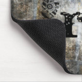 Vetroのジュエリー及びデザインによってグランジなw/Shoeを走って下さい マウスパッド (コーナー)