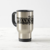 Vetroのジュエリー及びデザインによるマラソンのマグ トラベルマグ (正面左)