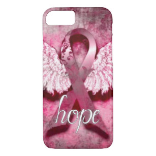 Vetroのデザインによるピンクのリボンの希望 iPhone 8/7ケース