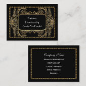 Vetryceのエレガントなプロフェッショナル 名刺 (正面/裏面)