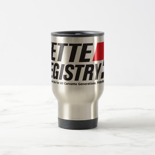 Vette Registry Logo Mug トラベルマグ (中央)