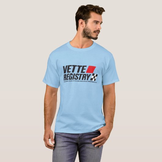 Vette Registry Men's Tee Tシャツ (正面フル)