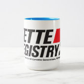 Vette Registry Two-Tone 15oz Ceramic Mug ツートーンマグカップ (中央)