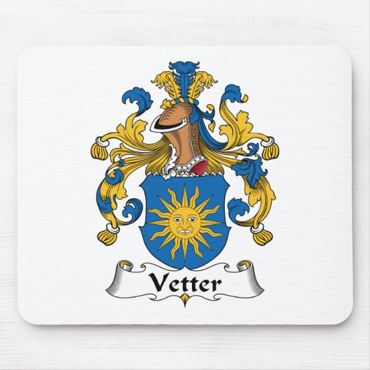 Vetterの家紋 マウスパッド (正面)