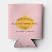 Veuve Before Vowsバチェロレッテ週末の日程 缶クーラー (正面)