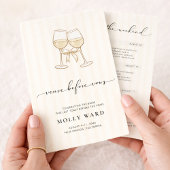 Veuve Before Vows バチェラーウィークエンド 招待状