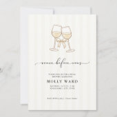 Veuve Before Vows Bridal Shower Invitation 招待状 (正面)