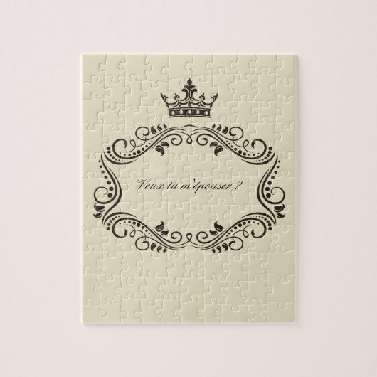 Veux tu m'épouser ? ジグソーパズル (縦)