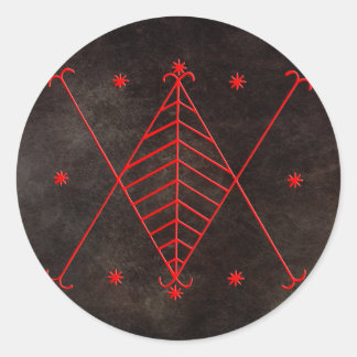 Veve Ayizanステッカー ラウンドシール