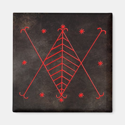 Veve Ayizan磁石 マグネット (正面)