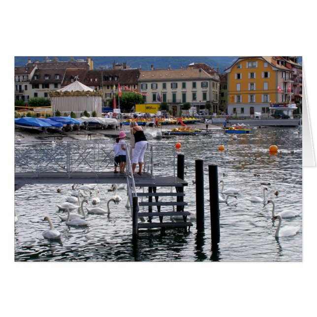 Veveyレマン湖 (正面横)