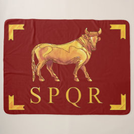 Vexilla SPQR Bull シェルパブランケット