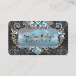 Veylaの喜びのエレガントなゴシック3.5" x 2"プロフェッショナル 名刺