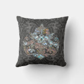 Veylaの喜びのエレガントなゴシック クッション (裏面)