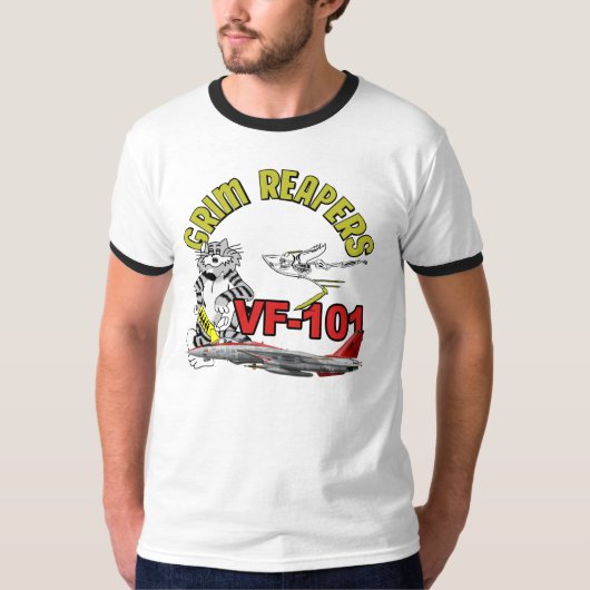 VF-101死神のTシャツ Tシャツ (正面)