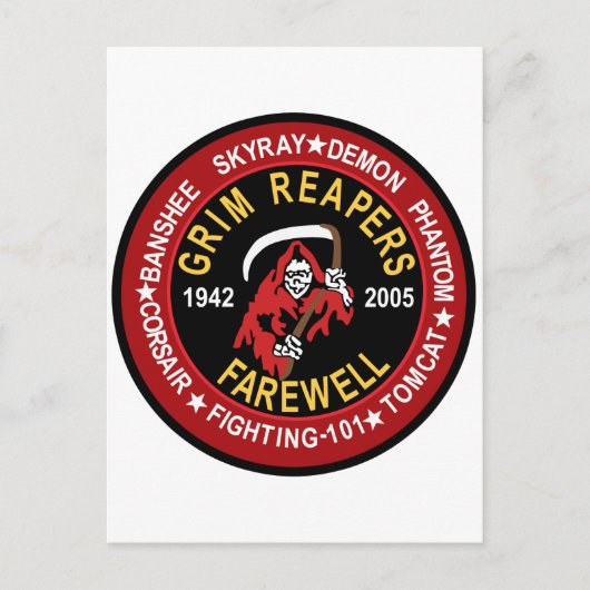 VF-101死神 ポストカード (正面)