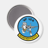 VF-124ガンファイターズシール マグネット (正面/裏面)