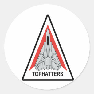 VF-14 Tophatters ラウンドシール