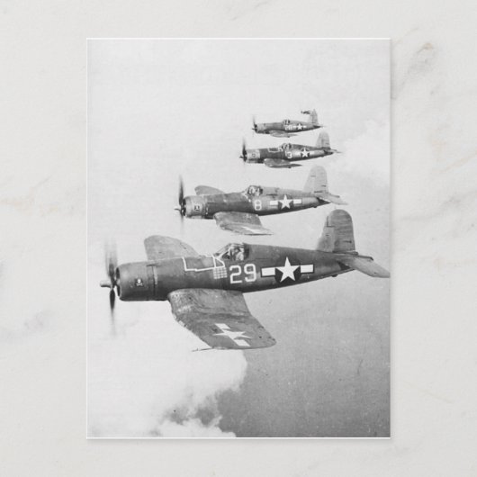 VF-17 F4U4コルサイア ポストカード (正面)