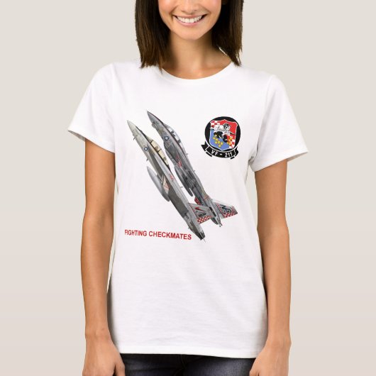 VF-211戦いは王手詰みにします Tシャツ (正面)