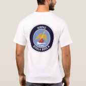 vf-211 1999年のAirpacのboola F-14の雄猫パッチ Tシャツ (裏面)