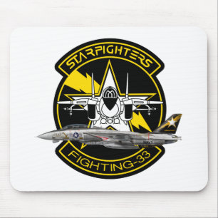 VF-33 Starfighters F-14のトムキャットVF-33のターシアーズ マウスパッド