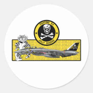 VF-84すてきなロジャースF-14の雄猫 ラウンドシール