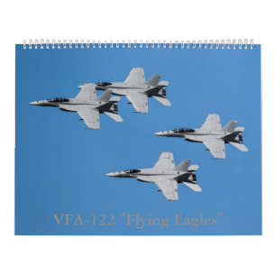 VFA-122 "飛行イーグルス"のF/A-18によってすごいスズメバチ カレンダー