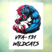 VFA-131ウィンドウデカールとウィンドウのクリック ウィンドウサイン (シート3)