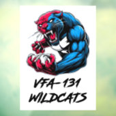 VFA-131ウィンドウデカールとウィンドウのクリック ウィンドウサイン (シート3)