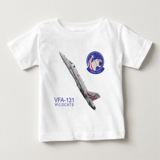 VFA-131山猫 ベビーTシャツ (正面)