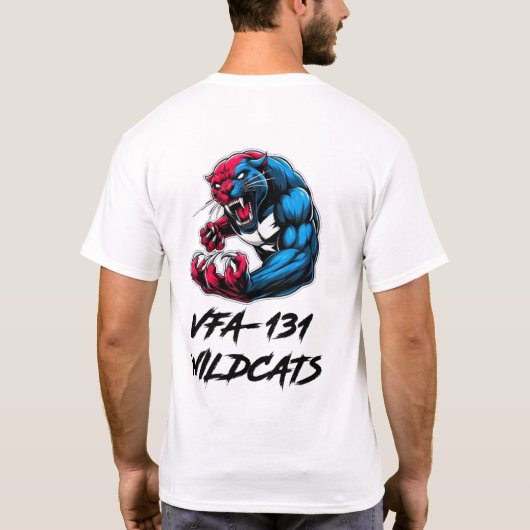VFA-131山猫F/A-18A Tシャツ (裏面)